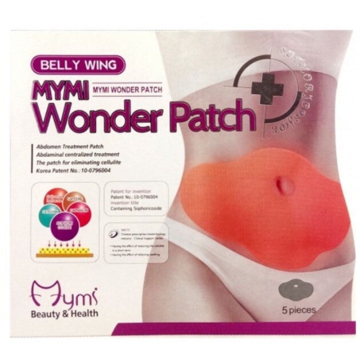 Пластир за отслабване Mymi Wonder Patch - Натурално решение за контуриране на корема