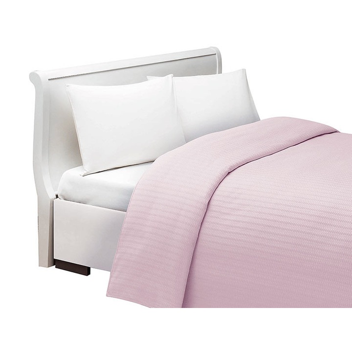Одеяло за 2 души, TAC, Pique Hugo Pink, 200x230 см, 100% памук