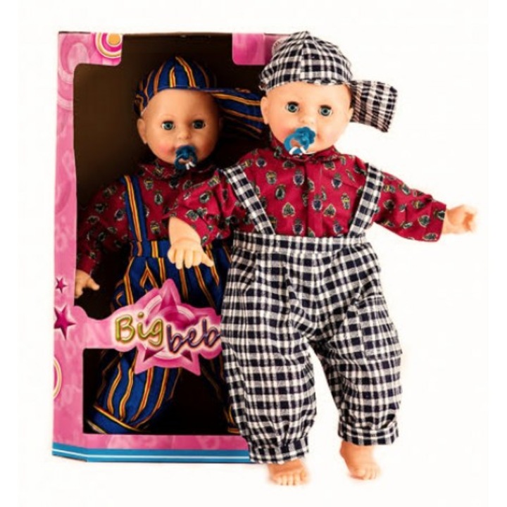 Papusa BigBebe Aradeanca baiat 60 cm