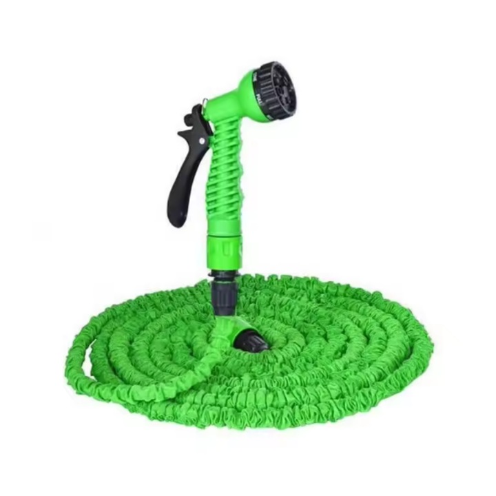 Комплект пръскачка с маркуч за пръскане, Зелена, 30м
