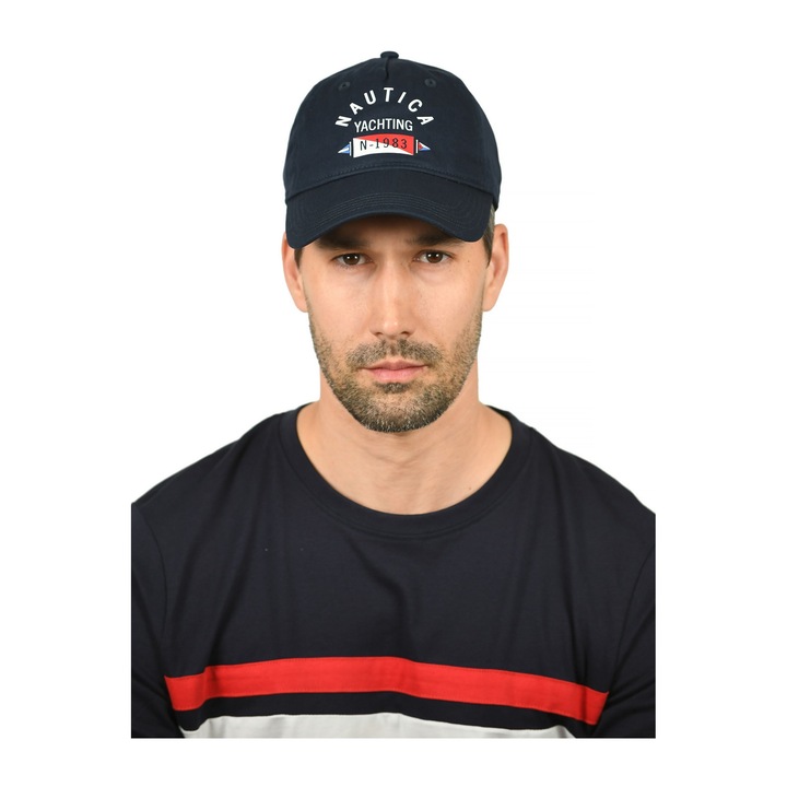 Sapca de baseball Nautica Artic Strapback Cap albastru inchis