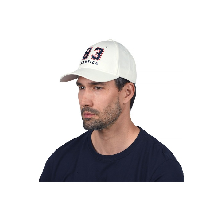 Sapca de baseball Nautica Mediterranean Strapback Cap alb
