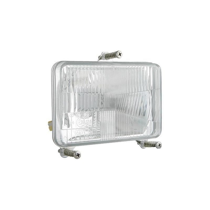 Element optic 168x106 pentru far utilaje Claas, Lamborghini, Renault 27000 Wesem