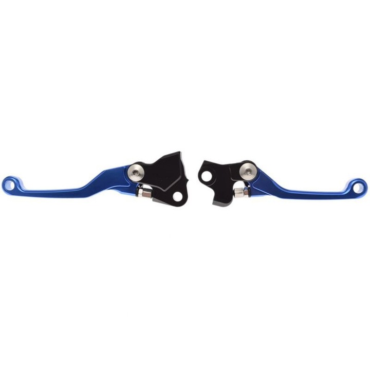 Set 2 manete frana si ambreiaj Yamaha Yz125/250 15-19/Yz250f/450f 09-19, culoare albastru