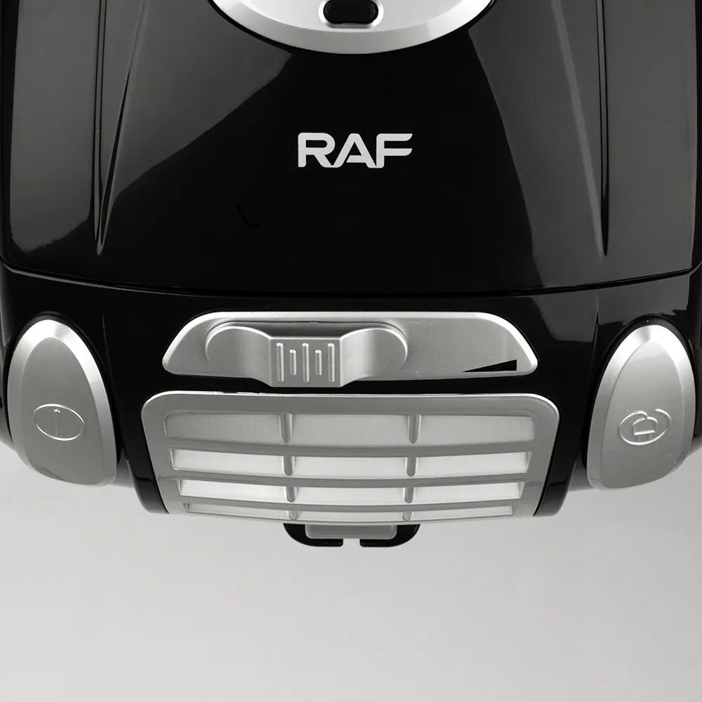 Aspirator Smart Pulse RAF GT 8701, 1600 W, Retragere automata a cablului, Negru