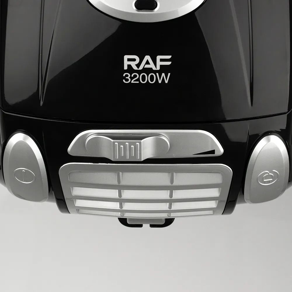 Aspirator Smart Pulse RAF GT 8701, 1600 W, Retragere automata a cablului, Negru