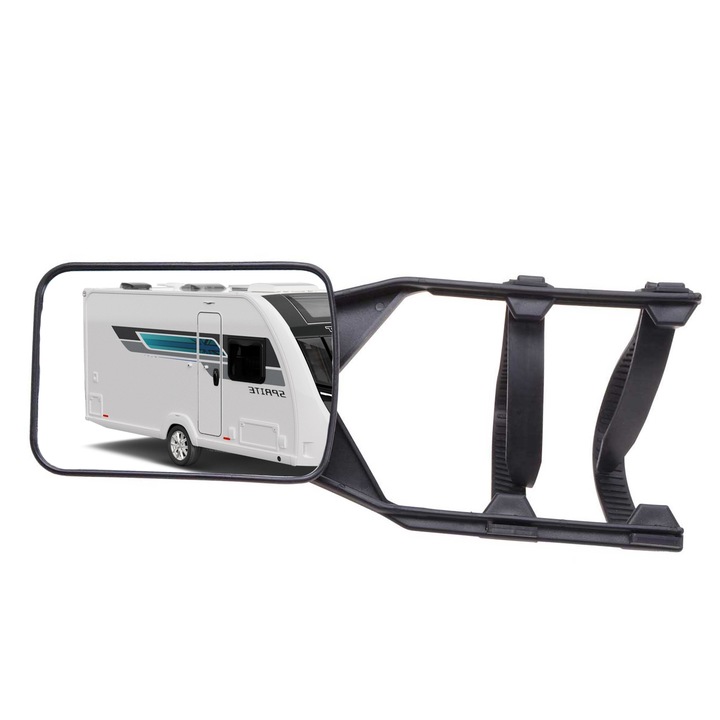 Oglinda Retrovizoare Exterioara Suplimentara Laterala pentru Caravan, Remorca, Rulota Certificata EU