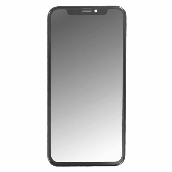 OLED твърд екран със сензорен екран и рамка, съвместим с iPhone 12 Pro Max - OEM (16722) - черен