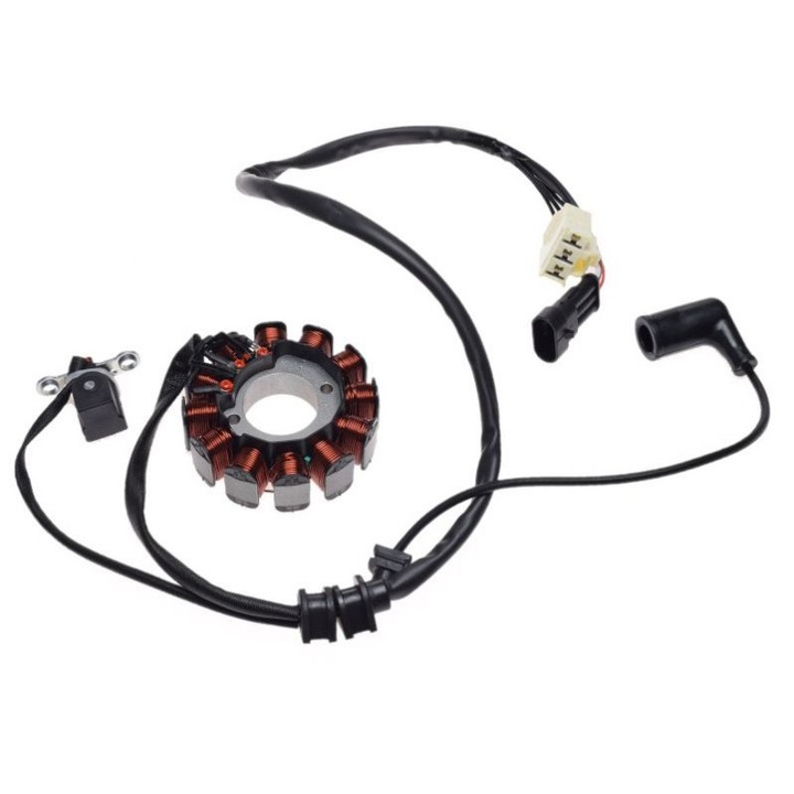 Stator aprindere 12 bobine Vespa Lx 125 150 10-14, echivalent oem: B016543