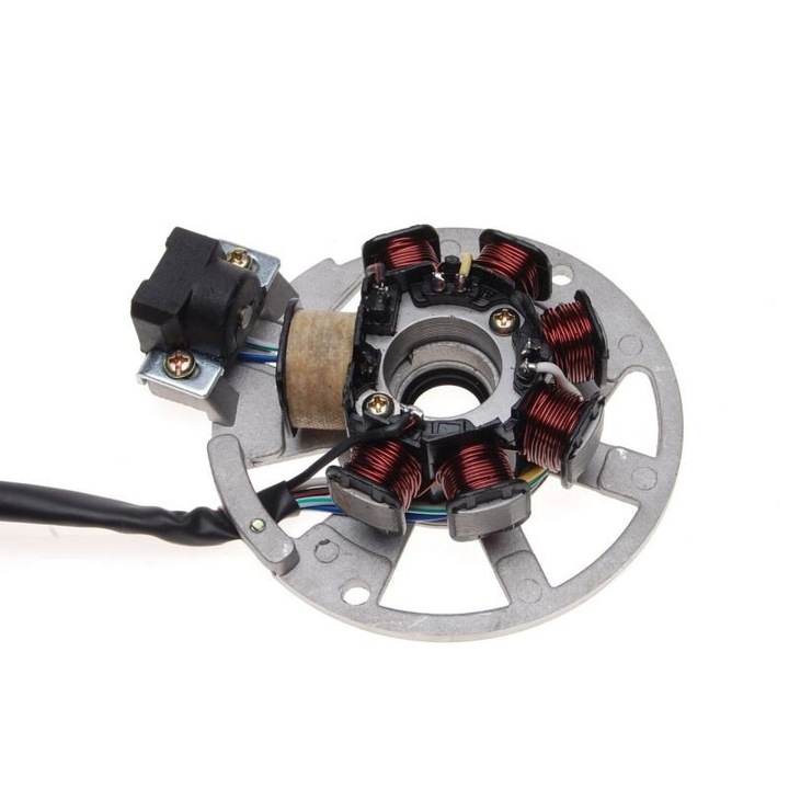 Stator aprindere cu cititor Gy6, 4T, 8 bobine