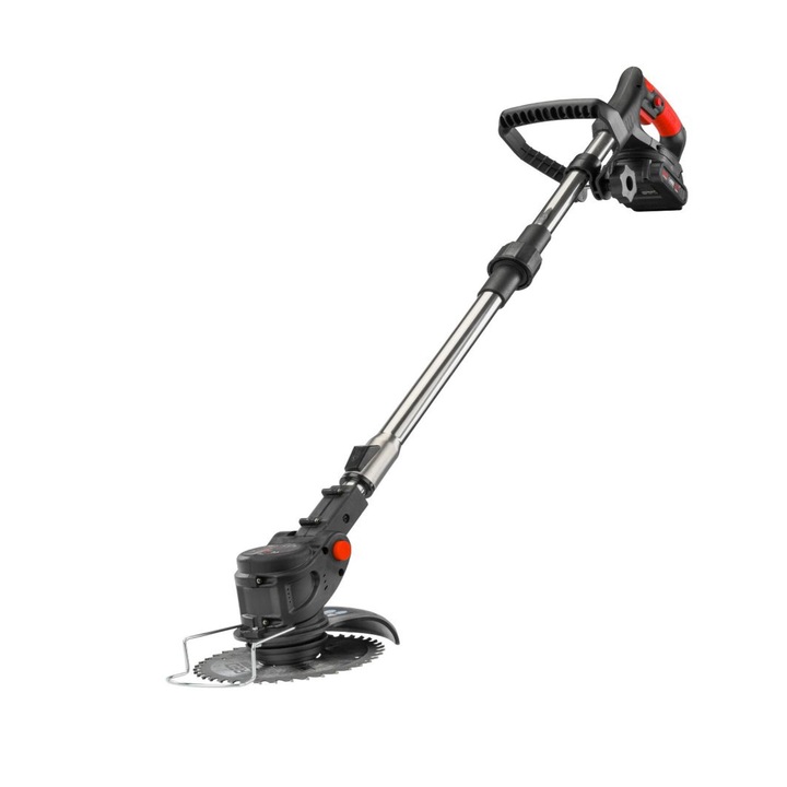 Trimmer de tuns gazon / iarba pe acumulator, 1000 W, Red Technic RTPKA0104