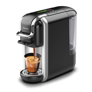 Caffitaly Volta S35 koffiezetapparaat, voor originele Caffitaly capsules, compact, snel en stil, multi-drinksysteem, automatische dosering, snelle ontsteking, automatische uitschakeling, 42 kWa, geel