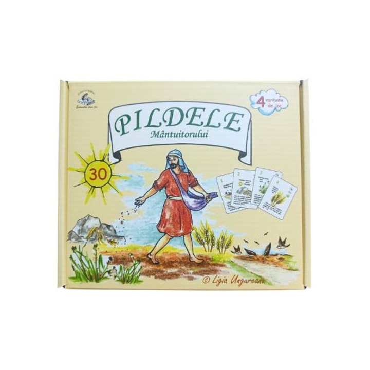 Joc Pildele Mantuitorului, 4 jocuri in 1, 8 ani, 2-8 jucatori, 15-60 min