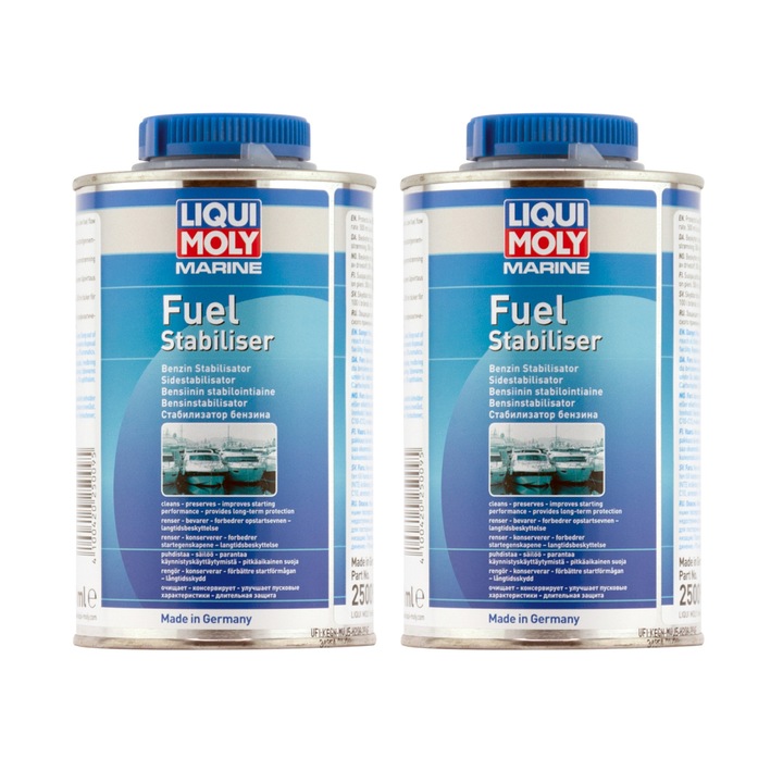 Kiszerelés x 2 Adalék Liqui Moly Marine benzin stabilizátor 500 ml