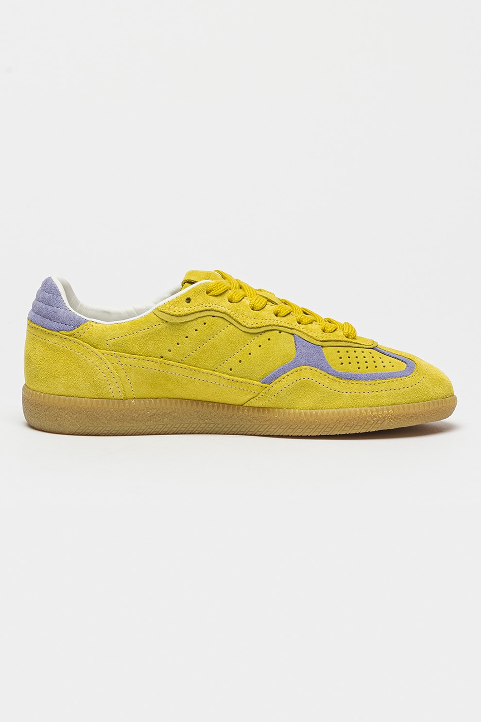 ALOHAS, Pantofi sport low-cut de piele intoarsa Rife, Verde lime