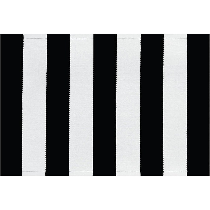 Covor, Bumbac/Poliester, 60x90cm, Alb/Negru