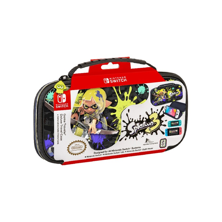 Geanta Transport Nacon Deluxe Splatoon 3 Nintendo Switch
