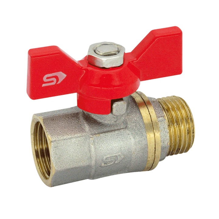 Robinet cu bila interior exterior 1/2" fluture, Slovarm