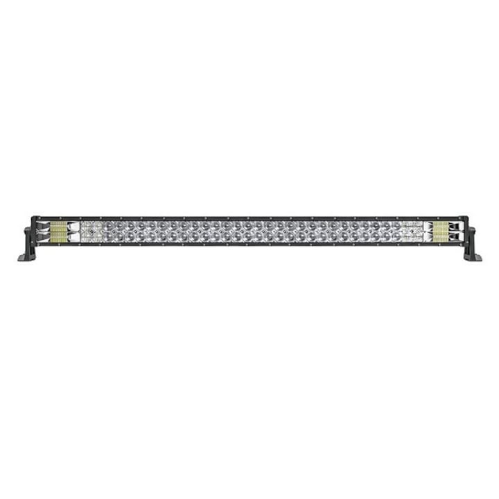 Offroad LED sáv, Spot és Flood kombináció, 110000LM, fekete, 132cm