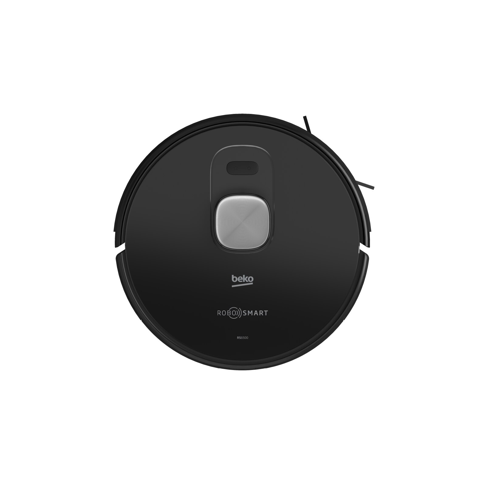 Aspirator Robot 2in1 Beko Robosmart VRR84314VB, 0.4l, 14.4v, Autonomie Max 250 Min, Wi-fi, Functie Mop, Negru-argintiu