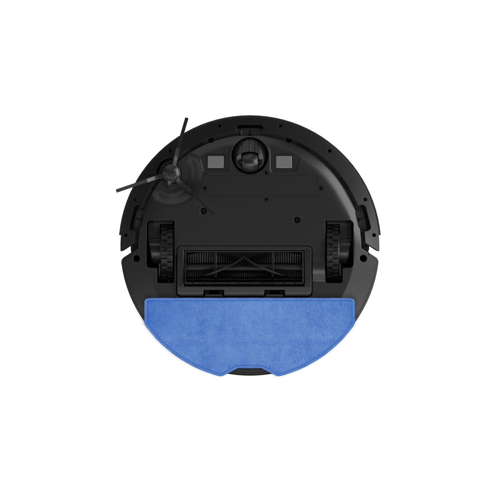 Aspirator Robot 2in1 Beko Robosmart VRR84314VB, 0.4l, 14.4v, Autonomie Max 250 Min, Wi-fi, Functie Mop, Negru-argintiu