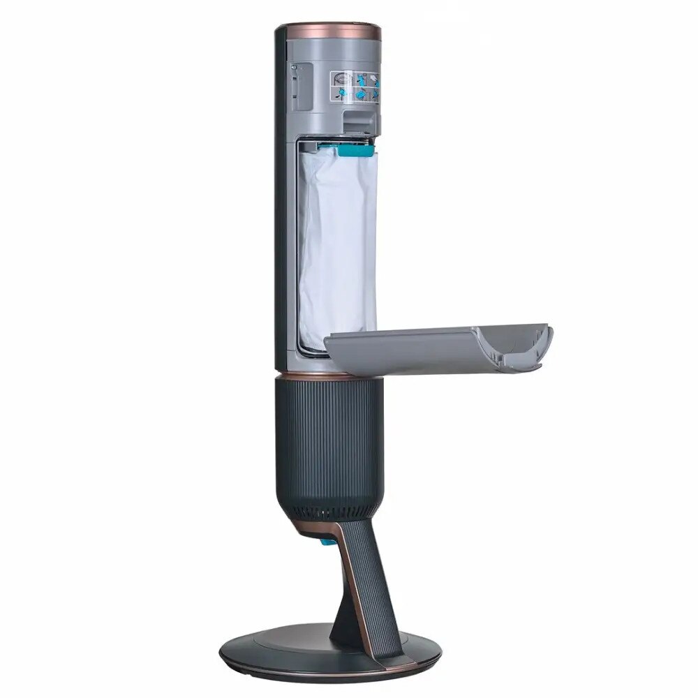Aspirator vertical SAMSUNG Bespoke Jet Plus Complete Extra, 0.5l, 25.2V, autonomie max 120 min, verde inchis-negru