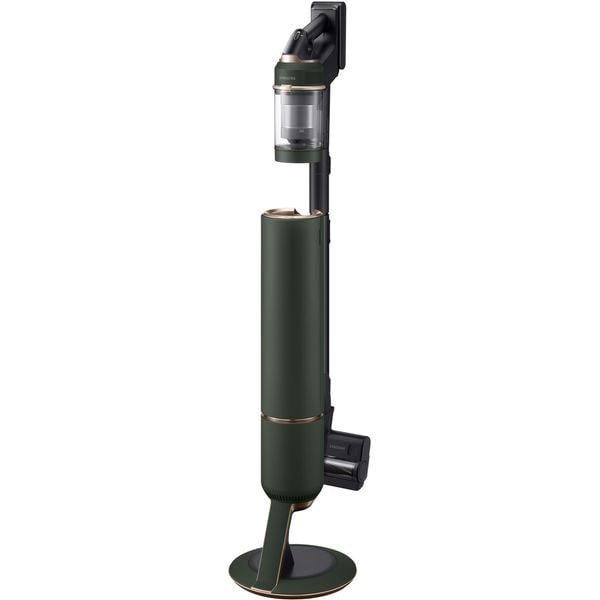 Aspirator vertical SAMSUNG Bespoke Jet Plus Complete Extra, 0.5l, 25.2V, autonomie max 120 min, verde inchis-negru