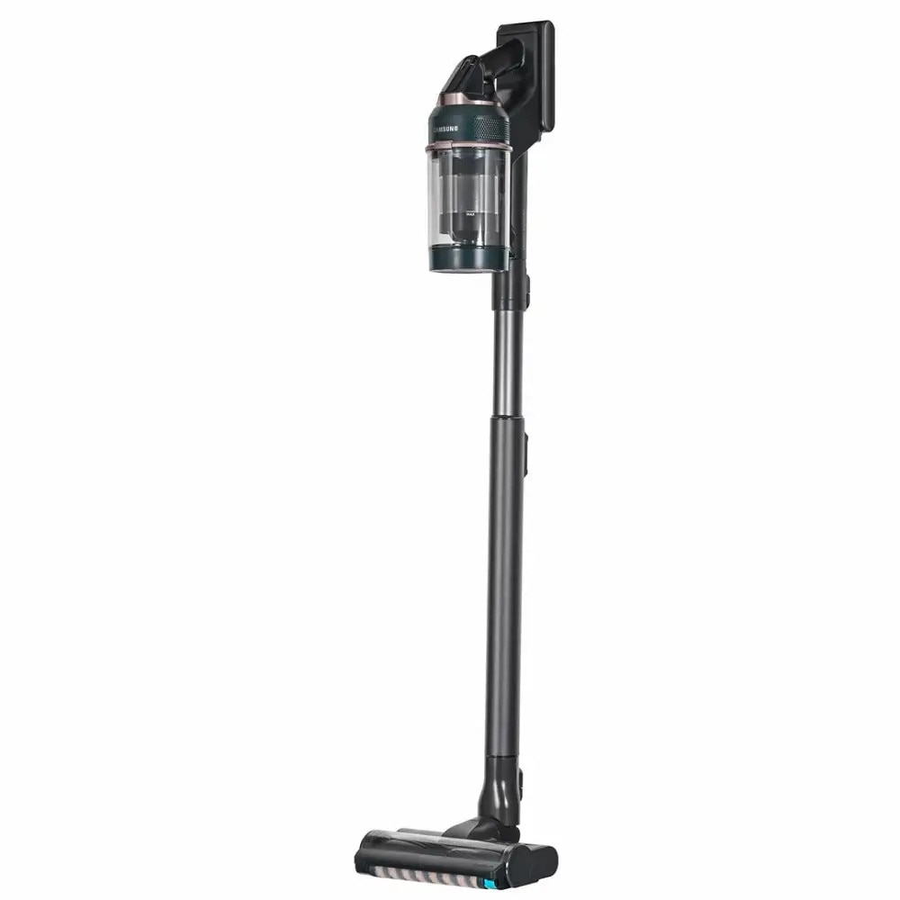 Aspirator vertical SAMSUNG Bespoke Jet Plus Complete Extra, 0.5l, 25.2V, autonomie max 120 min, verde inchis-negru