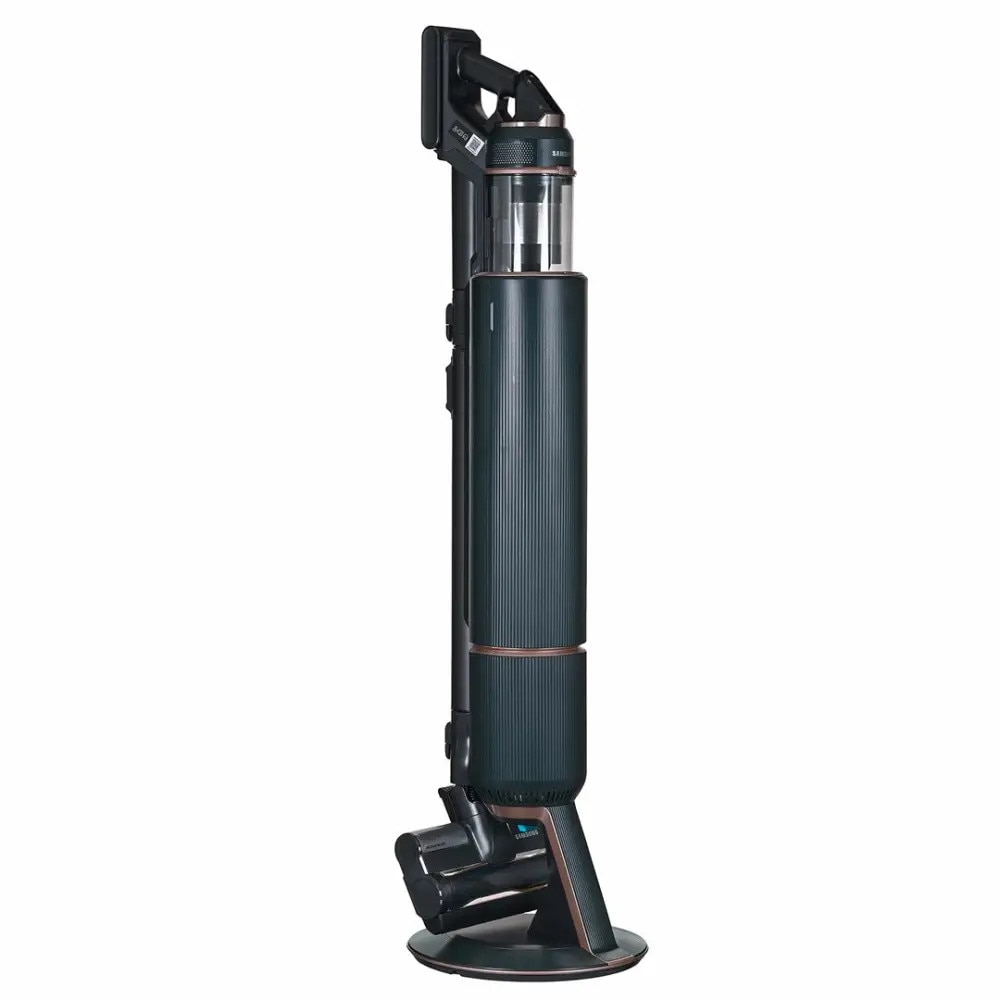 Aspirator vertical SAMSUNG Bespoke Jet Plus Complete Extra, 0.5l, 25.2V, autonomie max 120 min, verde inchis-negru