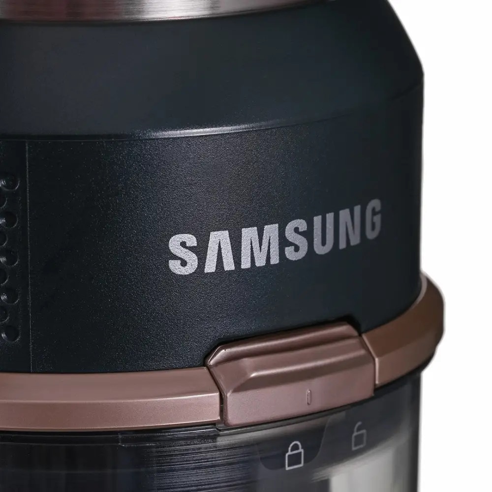 Aspirator vertical SAMSUNG Bespoke Jet Plus Complete Extra, 0.5l, 25.2V, autonomie max 120 min, verde inchis-negru