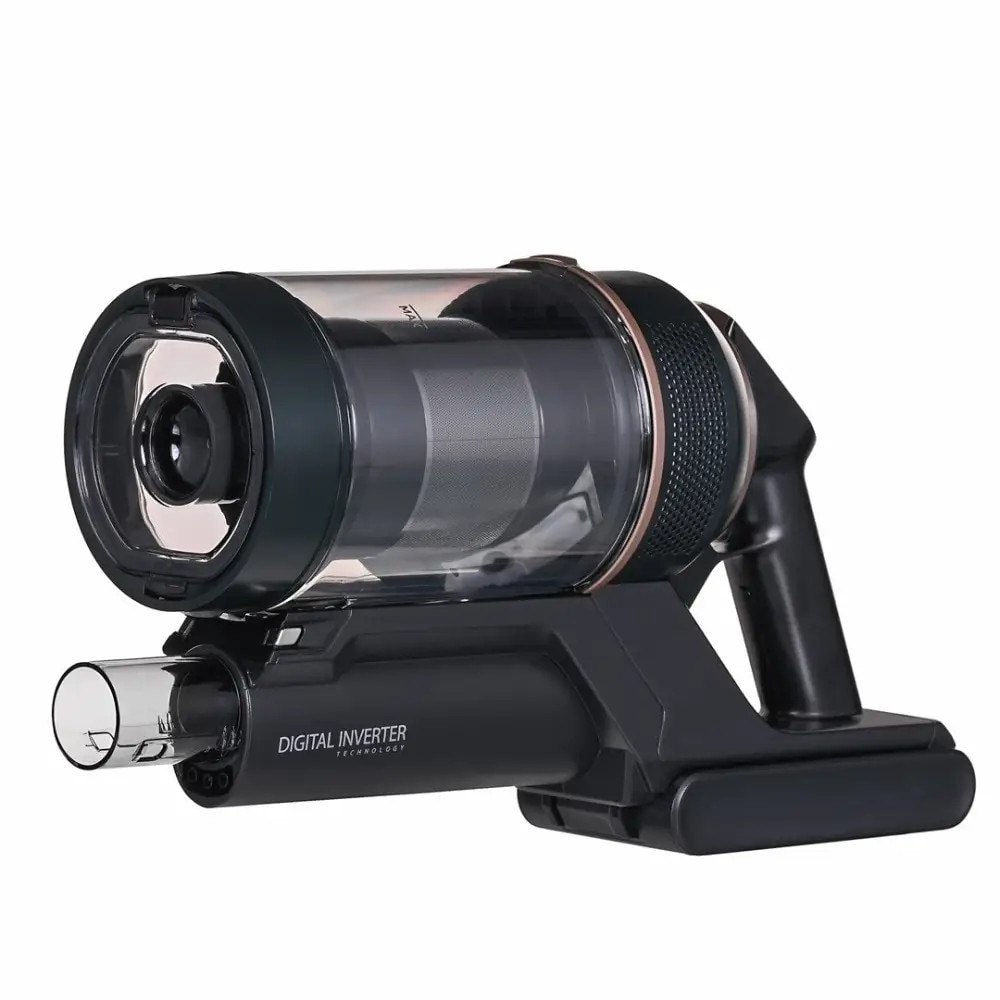Aspirator vertical SAMSUNG Bespoke Jet Plus Complete Extra, 0.5l, 25.2V, autonomie max 120 min, verde inchis-negru