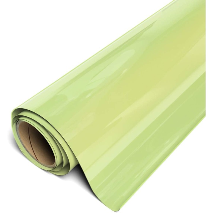 Vinyl Roll Siser EasyWeed elektromos PS Film HTV, 30x100 cm, lime színű