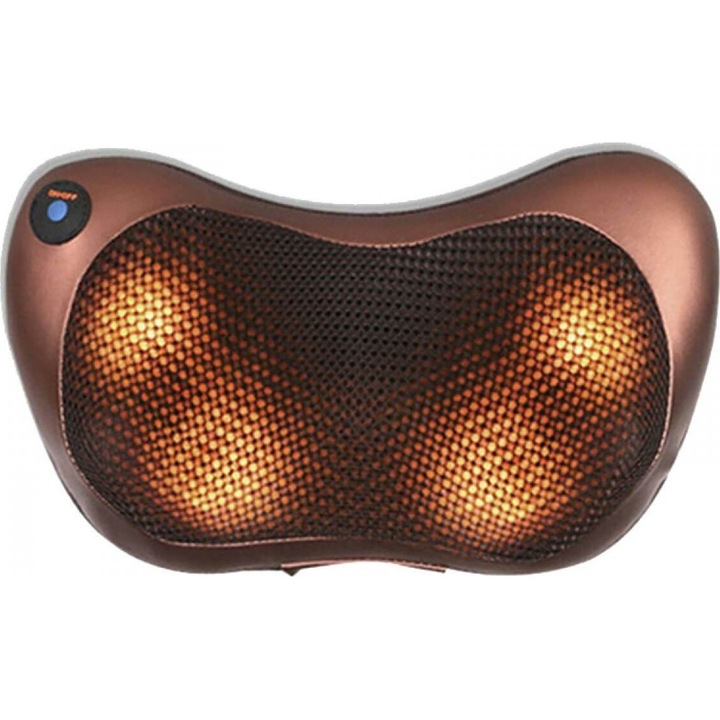 Масажна възглавничка, Shiatsu, Кафява
