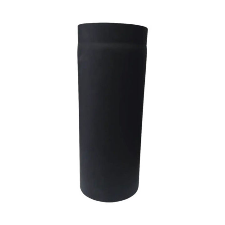 Burlan Din Tabla De Otel Ø180 Mm Negru 0, 5 M