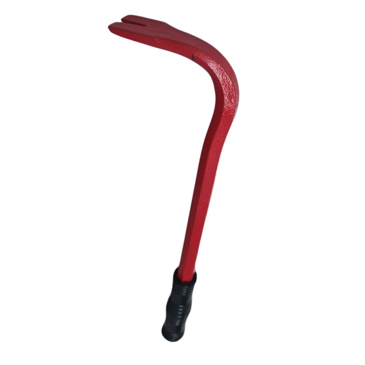 Ranga pentru scos cuie 300mm, Culoare Rosu, Maner Cauciuc