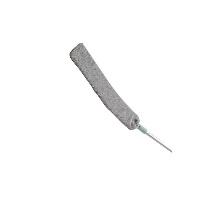 Mop de curatare cu tija reglabila si laveta din microfibra – ideala pentru praf si spatii inguste