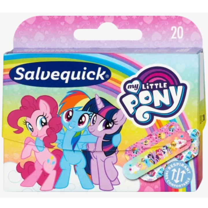 Лепенки My Little Pony Salvequick, 20 броя