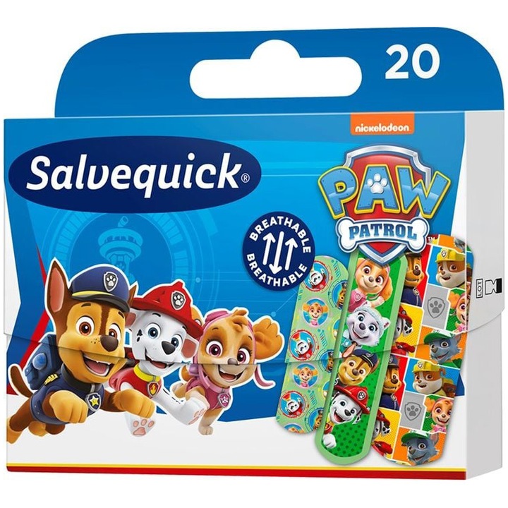 Лепенки Pawpatrol Salvequick, 20 броя