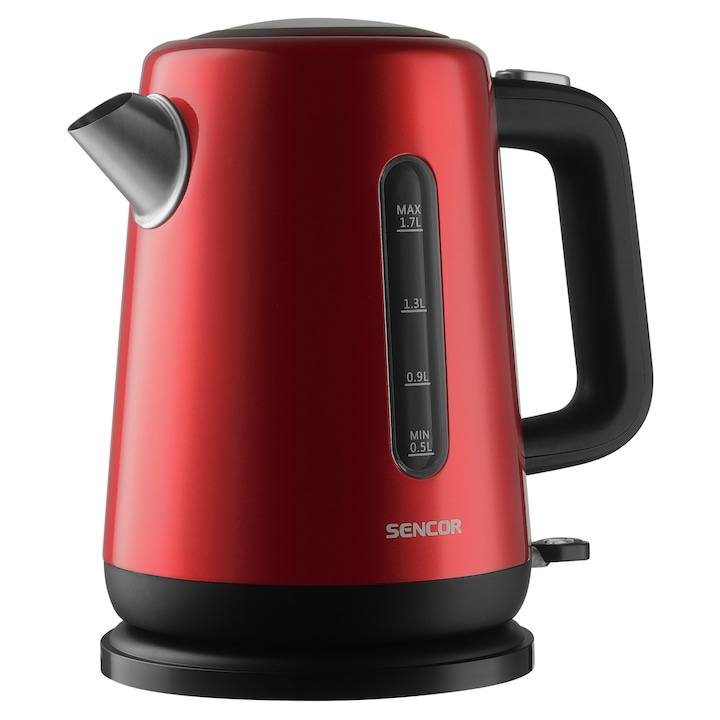 Fierbator electric, Sencor, 2200 W, 1.8 L, Inox/Sticla