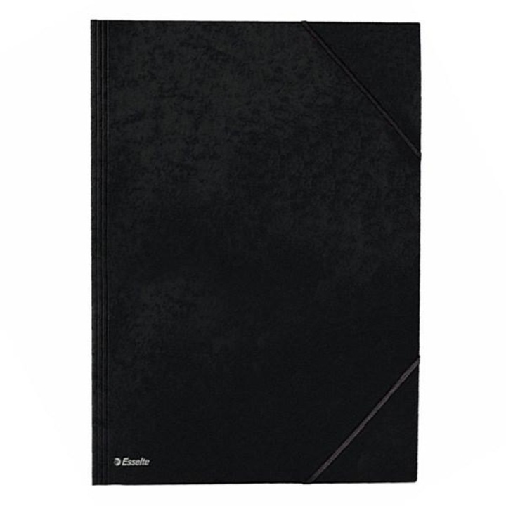 Гумена папка ESSELTE Rainbow A/3 картон 25 мм черен