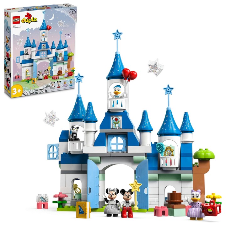 LEGO® DUPLO Disney Varázskastély, 3 az 1-ben 10998, 160 darab