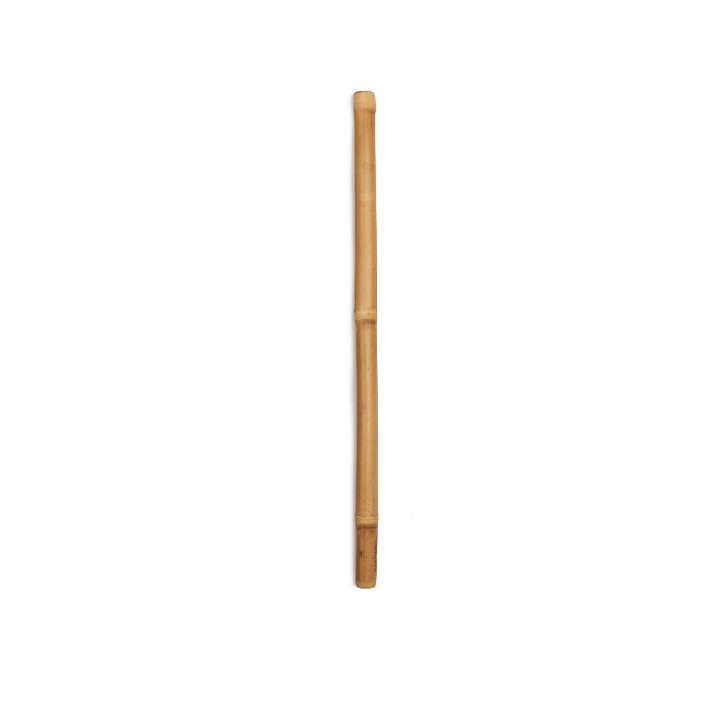Bat din bambus pentru masaj anticelulitic, tonifiere, drenaj limfa 40 cm (1, 5-2 cm grosime) netratat, artizanal, natur