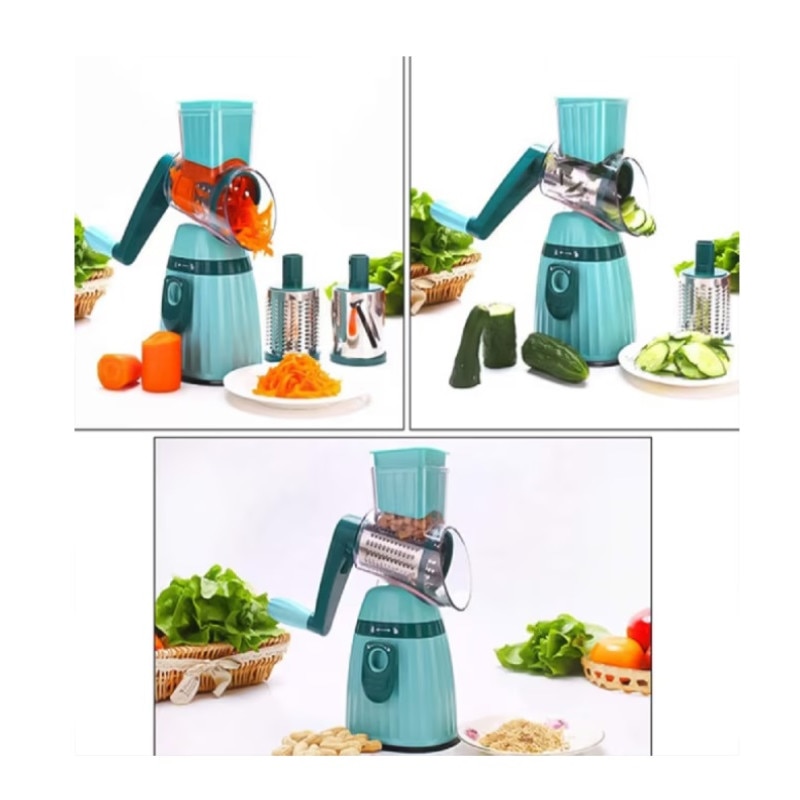 Tritaerbe Manuale In Acciaio Inox - Verde Lime, Per Erbe Aromatiche, Lame Affilate E Lavabile In Lavastoviglie - Foto 14