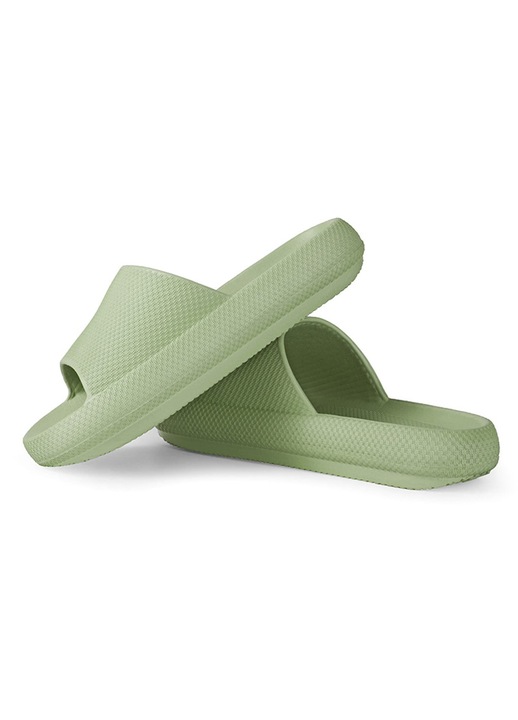 Papuci dama, Dollcini, PVC, Verde, 44 EU