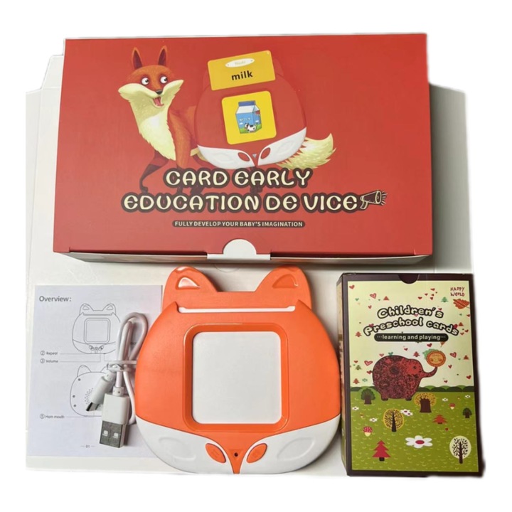 Jucarie educativa, Plastic, Invatare Cuvinte, Portabil, Multicolor