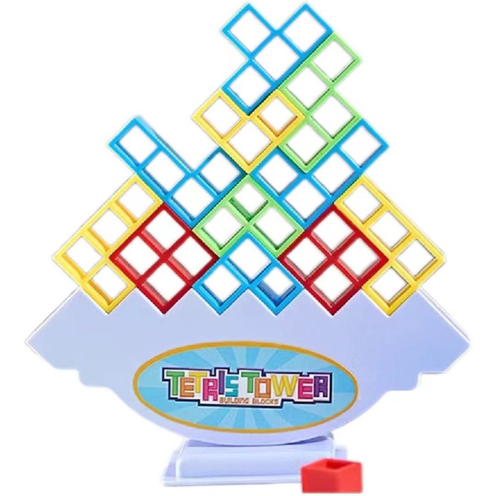 Set de constructie, Plastic, Blocuri echilibru si muzica, Multicolor