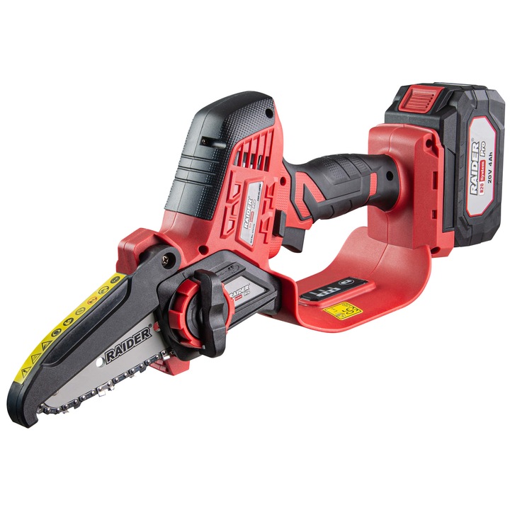 Мини електрически градински трион RD-CLGP20, 100 mm, SDS, 1 / 4", 1.1 mm, 4 Ah, Raider 075738