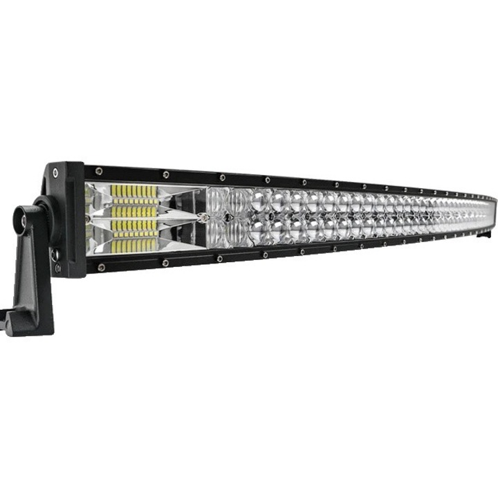 Hajlított LED sáv Offroadhoz, 11000LM, Fehér, 132 cm, IP68