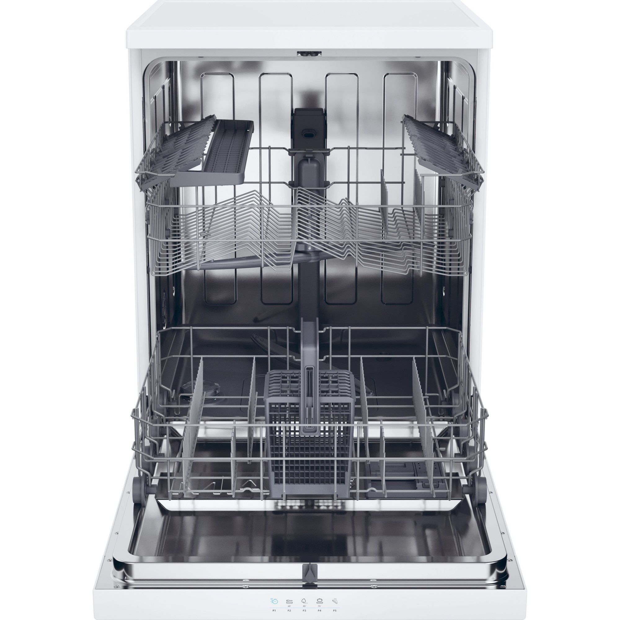 Masina de spalat vase Candy Rapido CF 3E9E0W, 13 seturi, 5 programe, Clasa E, Motor Inverter, Rapid 49’, Maxi Tub, 60 cm, Alb
