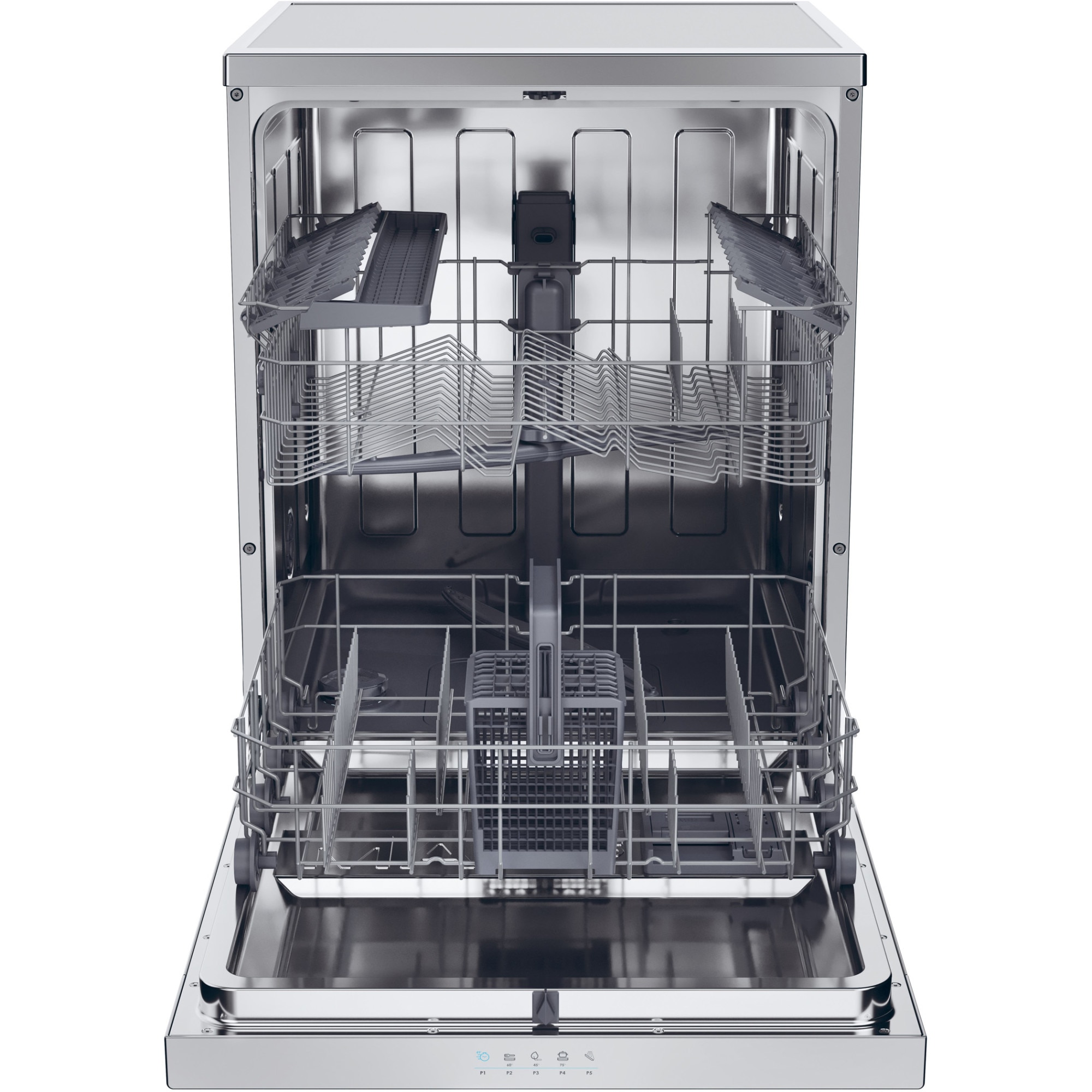 Masina de spalat vase Candy Rapido CF 3E9E0X, 13 seturi, 5 programe, Clasa E, Motor Inverter, Rapid 49’, Maxi Tub, 60 cm, Inox